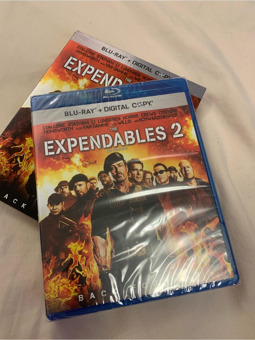 Blu-ray The Expendables 2 - Blue Case